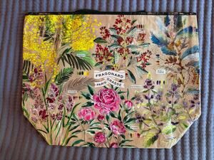 NWT Fragonard Paris Botanical Perfume Notes Large Vinyl Tote Bag – Gift Set